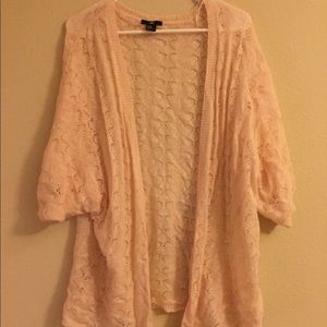 Light pink cardigan